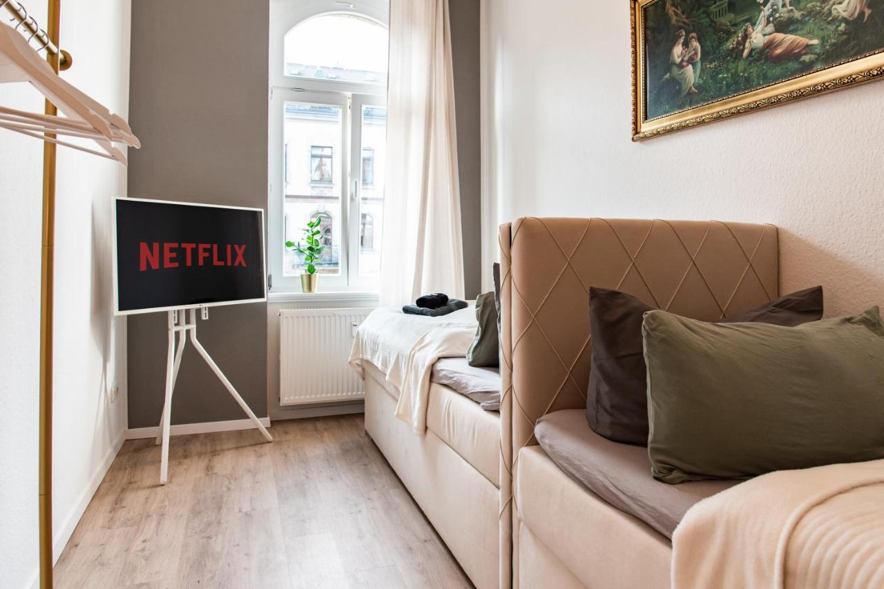 The Grande Kassberg Apartment - Balkon, Netflix, Nespresso, Zentral Chemnitz Eksteriør bilde